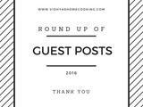 Round up of 2016 Guest Posts
