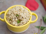 Samai Milagu Orai | Pepper Bhath with Little Millets