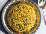 Semiya Pulao | Vermicelli Biryani (Indian Vermicelli Recipe)