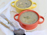 Slow Cooker Vegetarian Corn and Potato Chowder