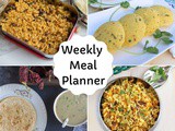 South Indian Vegetarian Weekly Meal Planner