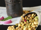 Sukha Bhel with Barley Puffs | Zero Oil Recipe