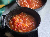 Thakkali Sweet Pachadi | Microwave Tomato Sweet Pachadi