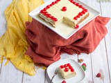Tres Leches Cake | Eggless Tres Leches Cake with Mango Flavored Whipped Cream Frosting