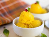 Tropical Sorbet | Mango and Pineapple Sorbet