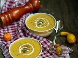 Vegan Butternut Squash Soup with Coconut Milk