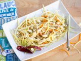 Vegan Green Papaya and Green Mango Salad | Thai Special