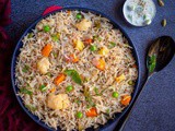 Vegetable Pulao | Instant Pot Veg Pulao | Easy Veg Pulav