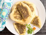 Zaatar Pita Bread | Manakish Za’atar Bread