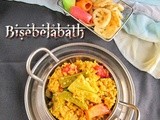 Bise bela bath i sambhar satham i pressure cooker recipes i lunch box recipes