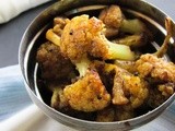 Cauliflower varuval i gobi stir fry