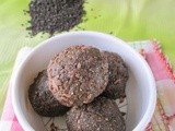 Chimli i ragi sesame sweet balls i kezhvaragu ellu ladoo i ragi til ladoo