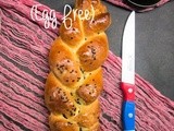 Jewish braided challah - egg free - christmas bakes - bread