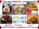 List of diwali recipes - delicious collections of diwali recipes