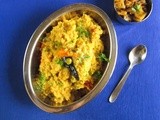 Sambhar satham i sambhar rice - one pot meal