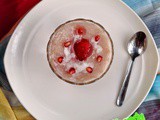 Strawberry pomegranate kheer i fruit desserts i payasam recipes
