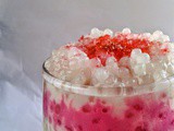 Strawberry sago i quick valentine's day dessert