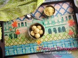 Thenum thinaiyum i foxtail millet honey sweet balls i millet ladoo i palani prasadham - virtual treat for sangee