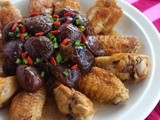 Braised Chicken Wings with Mushroom