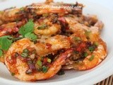 Cantonese Pan Fried Prawns (Kon Jeen Ha Look) 干煎虾碌