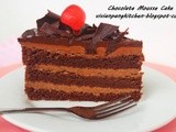 Chocolate Mousse Cake 巧克力慕斯蛋糕