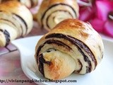 Chocolate Wassant bread/ Straight Dough Method