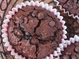 Double Chocolate Muffins (Mixing Method)