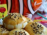 Flaky Mooncake with Red Bean Filling