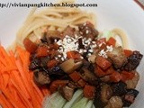 Mushroom Pork with Bean Paste(香菇肉酱)