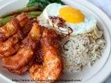 Nyonya Prawns with Shallots Rice