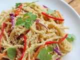 Peanut Noodles (Vegetarian)