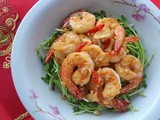 Prawns with Garlic 蒜酥虾