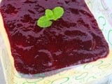 Roselle Light Cheesecake