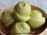 Spinach Rolls/ Straight Dough Method