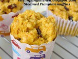 Steamed Pumpkin Muffins