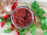 Vegetarian Galangal Chilli Sauce