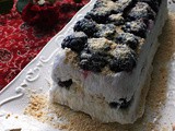 Čizkejk sladoled torta sa kupinama