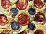 Posna pogača sa povrćem Foccacia
