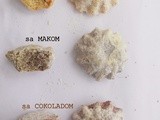 Šapice sa orasima i medom, sa makom i sa čokoladom