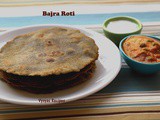 Bajra Roti - sajje roti - Bajra Na Rotla