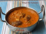 Brinjal Puli Kuzhambu - Kathirikkai Puli Kuzhambu