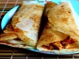 Cauliflower Masala Dosa - Gobi Masala Dosa - Cauliflower Roast - Gobi Dosa