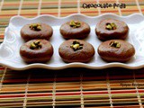 Chocolate Peda - Instant Chocolate Peda - Easy Diwali Sweet Recipe