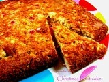 Easy Christmas Cake - Christmas Fruit cake - Christmas Cake