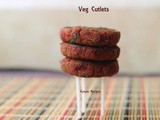 Easy Veg Cutlet - Vegetable Cutlet