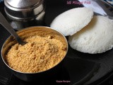 Idli Milagai Podi - Idli Podi - Chutney Powder