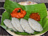 Kambu Idli - sajjalu idli - Sajje Idli - Bajra Idli