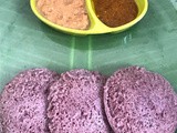 Karuppu kavuni arisi idli,dosa - black rice idli,dosa