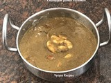 Karuveppilai Poondu Kulambu Recipe - karivepaku vellulli pulusu - Curry Leaves Garlic Kuzhambu