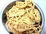 Kobbari pala  jantikalu - coconut milk murukku - Thengai paal murukku